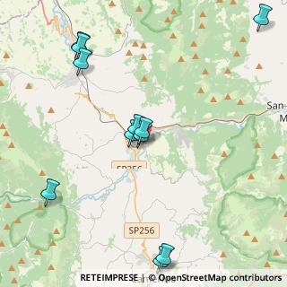 Mappa Via Potenza, 62022 Castelraimondo MC, Italia (4.99273)
