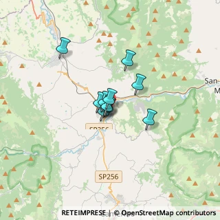 Mappa Via Potenza, 62022 Castelraimondo MC, Italia (1.87455)