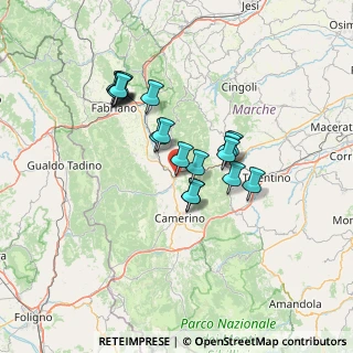 Mappa Via Potenza, 62022 Castelraimondo MC, Italia (11.87111)