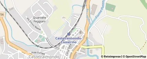 Mappa Castelraimondo