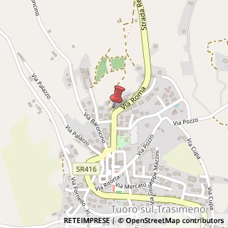Mappa Via della Croce, 1, 06069 Tuoro sul Trasimeno, Perugia (Umbria)