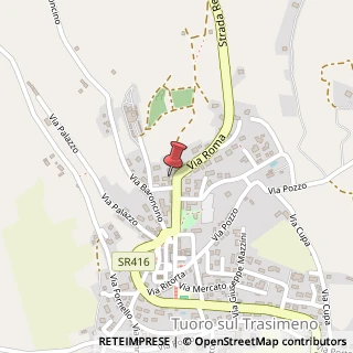 Mappa Via della Croce, 1A, 06069 Tuoro sul Trasimeno, Perugia (Umbria)