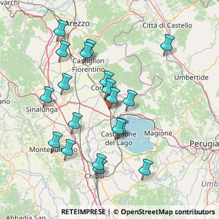 Mappa Viale Michelangelo, 52044 Cortona AR, Italia (16.51842)