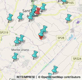 Mappa Strada Fonte Lebrige, 63811 Sant'Elpidio a mare FM, Italia (2.804)