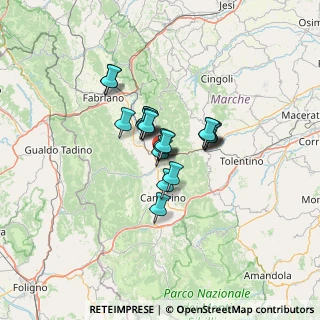 Mappa Traversa Settempedana, 62022 Castelraimondo MC, Italia (8.145)