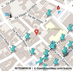 Mappa Traversa Filelfo, 62029 Tolentino MC, Italia (0.0945)