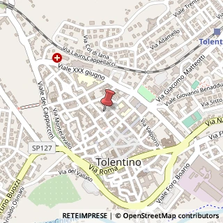 Mappa Traversa Filelfo, 20, 62029 Tolentino, Macerata (Marche)