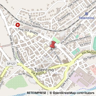 Mappa Via Fernando Tambroni, 2, 62029 Tolentino, Macerata (Marche)