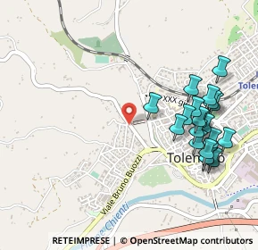 Mappa Via Terme Santa Lucia, 62029 Tolentino MC, Italia (0.5705)