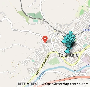 Mappa Via Terme Santa Lucia, 62029 Tolentino MC, Italia (0.527)