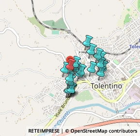 Mappa Via Terme Santa Lucia, 62029 Tolentino MC, Italia (0.3105)