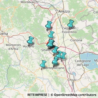 Mappa VIA GIORGIO AMENDOLA, 53048 Sinalunga SI, Italia (9.8925)