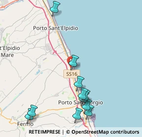 Mappa Contrada Alberelli, 63900 Fermo FM, Italia (5.04364)