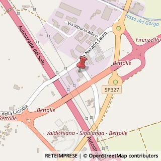 Mappa Via Nazario Sauro, 3, 53048 Sinalunga, Siena (Toscana)