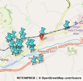 Mappa Cantrada pace sn, 62029 Tolentino MC, Italia (1.1845)