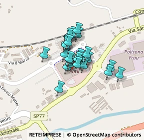 Mappa Cantrada pace sn, 62029 Tolentino MC, Italia (0.12692)