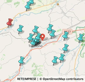 Mappa Via Enrico Mattei, 62029 Tolentino MC, Italia (3.778)