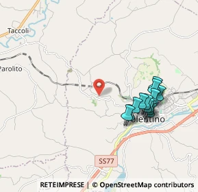 Mappa Contrada S. Lucia, 62029 Tolentino MC, Italia (1.98385)