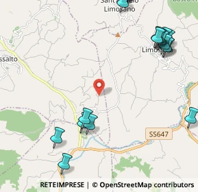 Mappa Unnamed Road, 86022 Limosano CB, Italia (3.137)