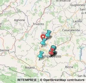 Mappa Unnamed Road, 86022 Limosano CB, Italia (10.57)