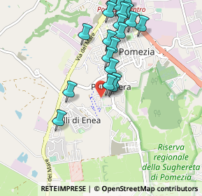 Mappa Via Don Luigi Sturzo, 00040 Pomezia RM, Italia (1.0705)