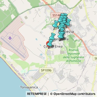 Mappa Centro Commerciale Sedici Pini Via del Mare Km 16, 00071 Pomezia RM, Italia (1.88722)