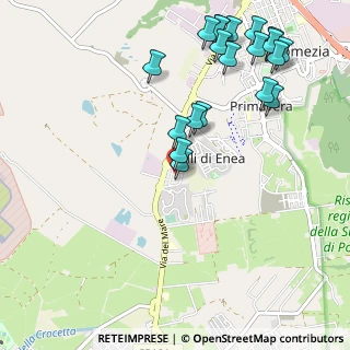 Mappa Centro Commerciale Sedici Pini Via del Mare Km 16, 00040 Pomezia RM, Italia (1.3225)