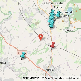 Mappa Via Sobretta, 04011 Aprilia LT, Italia (4.86417)