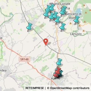 Mappa Via Sobretta, 04011 Aprilia LT, Italia (6.141)