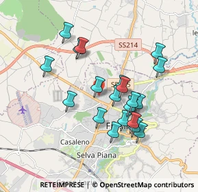 Mappa Via Colle Iannini, 03100 Frosinone FR, Italia (1.7305)