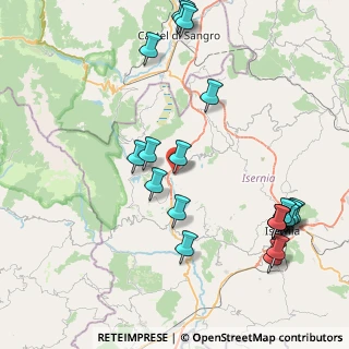 Mappa Via Aldo Moro, 86072 Cerro Al Volturno IS, Italia (10.345)