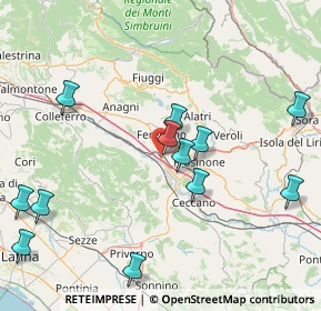 Mappa Via della Sala, 03013 Ferentino FR, Italia (19.42083)