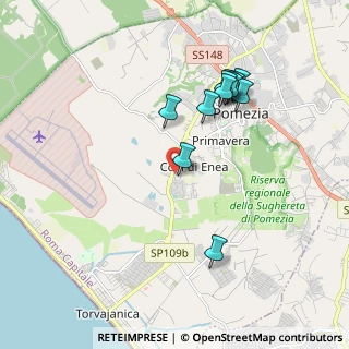 Mappa Via del Mare c, 00071 Pomezia RM, Italia (1.92091)