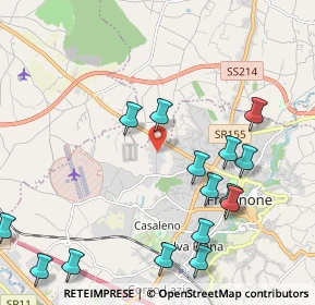 Mappa Via la Torre, 03100 Frosinone FR, Italia (2.636)