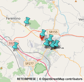 Mappa Via la Torre, 03100 Frosinone FR, Italia (2.61636)