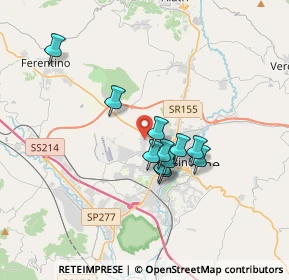 Mappa Via la Torre, 03100 Frosinone FR, Italia (2.74091)