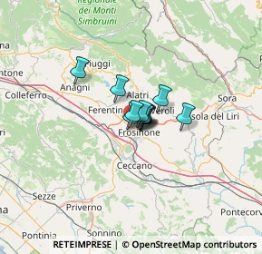 Mappa Via la Torre, 03100 Frosinone FR, Italia (5.33545)