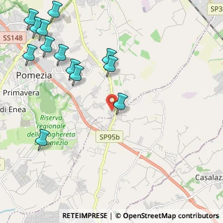 Mappa Via delle Albicocche, 00071 Pomezia RM, Italia (2.97615)