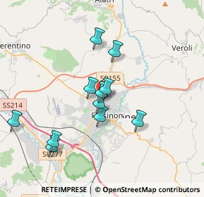 Mappa Via Livio de Carolis, 03100 Frosinone FR, Italia (3.35)