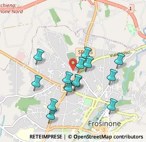 Mappa Via Livio de Carolis, 03100 Frosinone FR, Italia (0.89714)