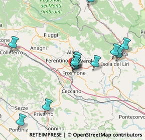 Mappa Via Livio de Carolis, 03100 Frosinone FR, Italia (16.31)