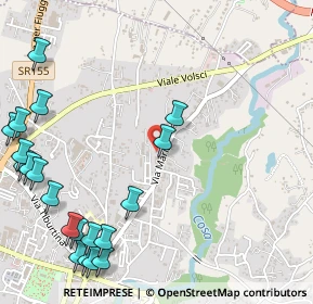 Mappa Veroli, 03029 Frosinone FR, Italia (0.801)