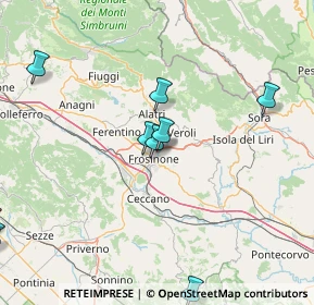 Mappa Veroli, 03029 Frosinone FR, Italia (29.28133)