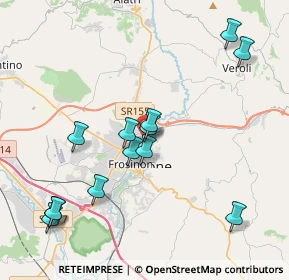 Mappa Veroli, 03029 Frosinone FR, Italia (4.41385)