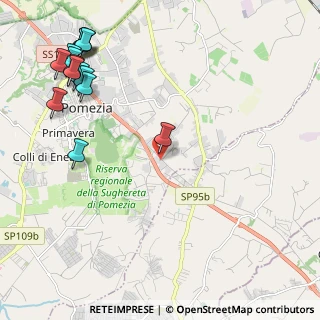 Mappa Via Pontina Vecchia KM33, 00071 Pomezia RM, Italia (3.144)