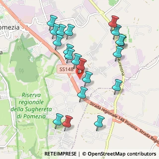 Mappa Via Pontina Vecchia KM33, 00071 Pomezia RM, Italia (1.1105)