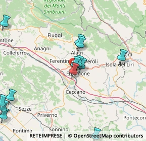Mappa Via del Prato Fiorito, 03100 Frosinone FR, Italia (20.70769)