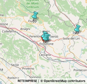 Mappa Via del Prato Fiorito, 03100 Frosinone FR, Italia (32.66071)