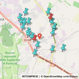 Mappa Via Monte Bianco snc, 00071 Pomezia RM, Italia (1.039)