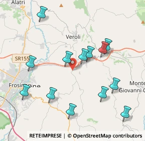 Mappa Contrada C. Palma, 03029 Veroli FR, Italia (4.47692)